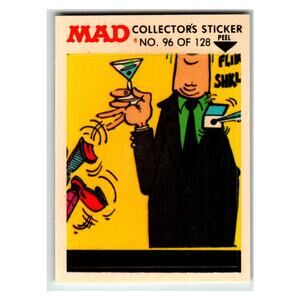 MAD Collector's Sticker Frank No.96 of 128 1983 E.C. Publications